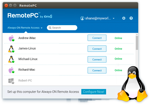 RemotePC™ - Remote Desktop Access Features